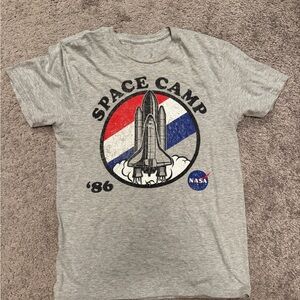 NASA space camp graphic tee (S)